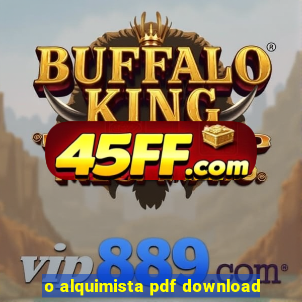 o alquimista pdf download